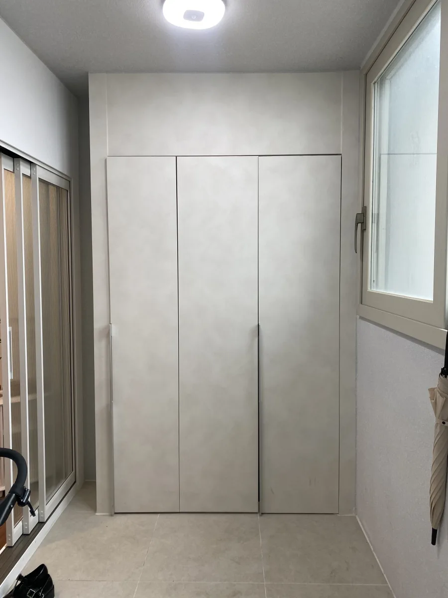 마포 신발장 소재교체 시공 전