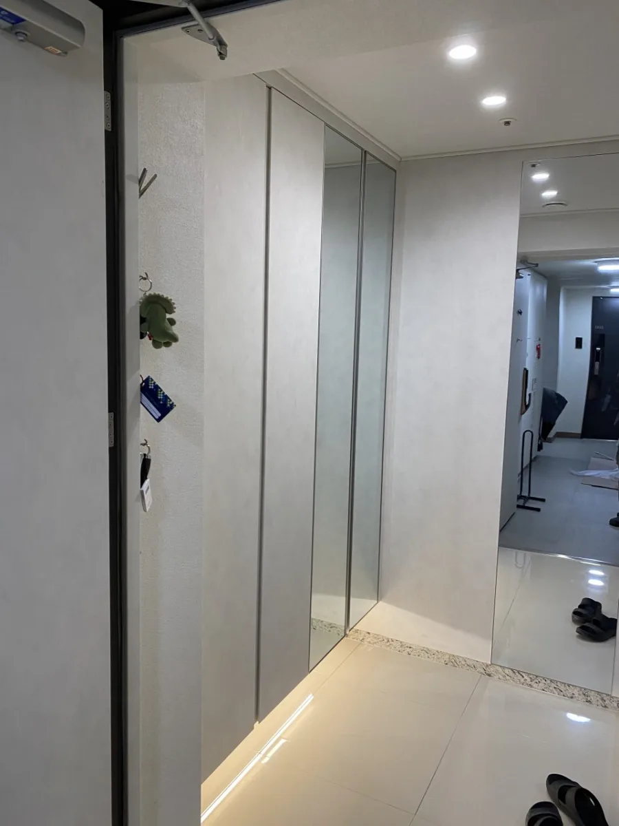 안양 신발장문 교체 시공 후